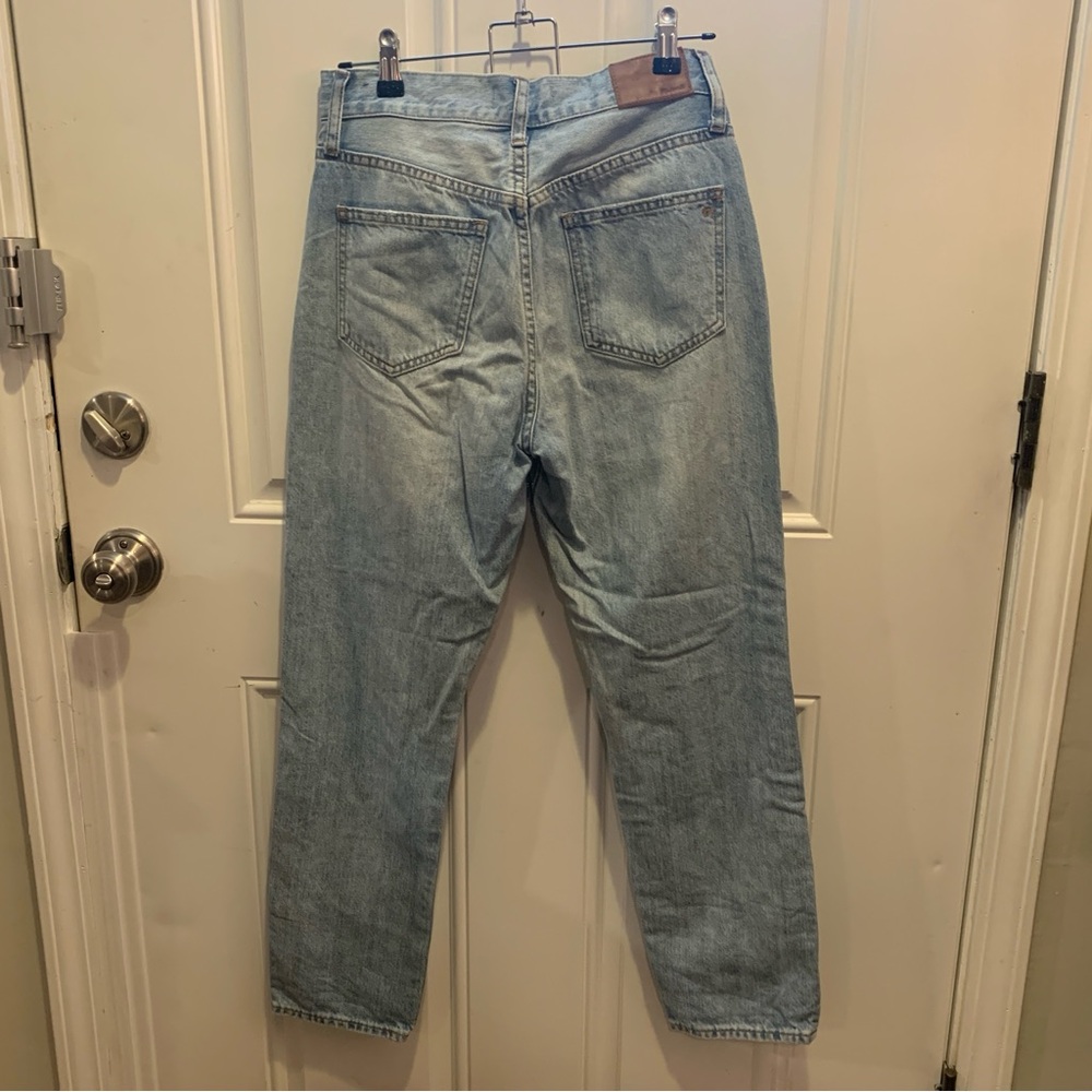 Madewell The Perfect Summer Jean Light Blue Wash Jeans Relaxed Fit 26 $115.00 - Picture 7 of 10